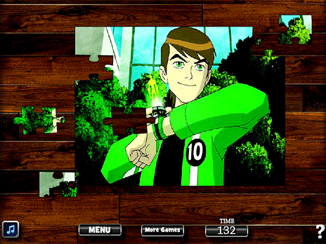 Ben10 puzzel voor kinderen