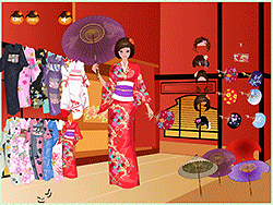 Kimono Koleksiyonu Giydirme