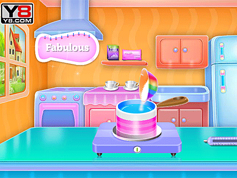 Regenboog bitterkoekjes koken