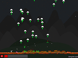 Pixel Paratrooper Zombie Apocalypse