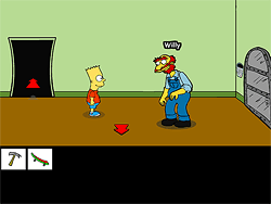 Pigsaw's Twisted Game: Bart's School Escape