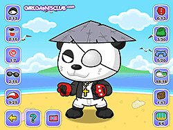 Vechter Panda-aankleding