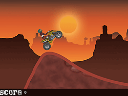 ATV Canyon Stunts