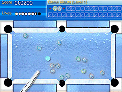 Frozen Billiards