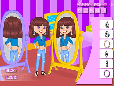 Becky im Spiegel