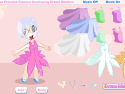 Twinkle Star Princess Express Dressup