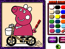 Coloriage Peppa Pig