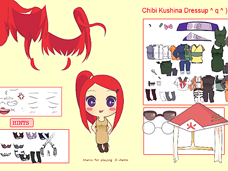 Chibi Kushina Uzumaki'yi Giydir
