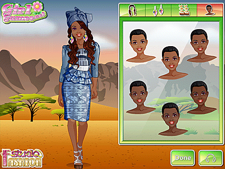 Estudio de moda: estilo africano