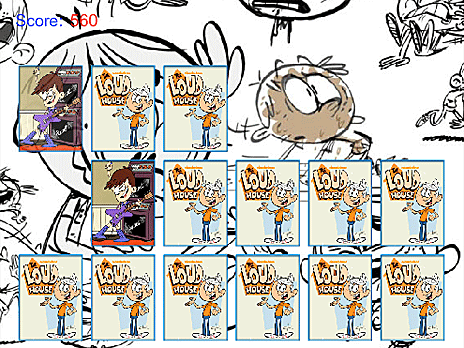 Loud House Memory Match Game