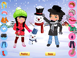 Winter Snow Fashion Dressup