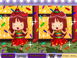Find Differences in Patty's Candy Party