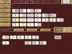 Mexicaanse treindominostenen
