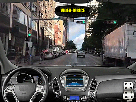 Simulateur de voiture réelle