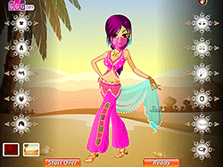 Buikdanseres Dressup Flash