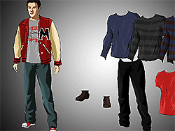 Finn Hudson si veste