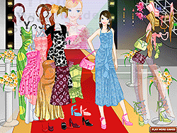 Colorful Dressup Gowns