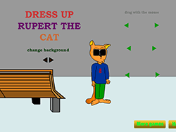 Habille Rupert le chat