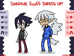 Vestir pelusa de sardina
