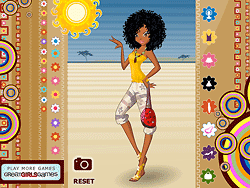 Choco Girl Beach Fashion