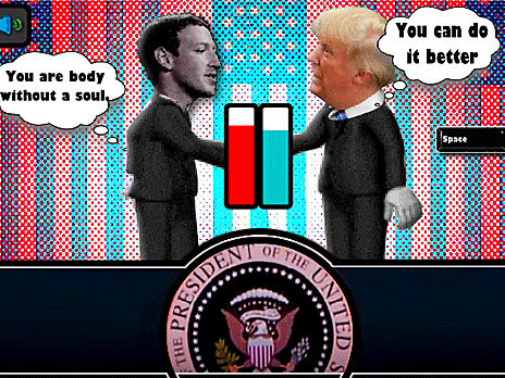 Trump's Awkward HandShake 2