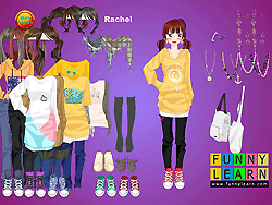 Rachel Fashion Girl-aankleding