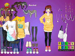 Vestir a la chica de moda de Rachel