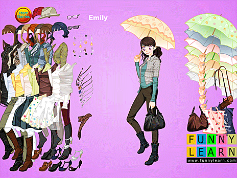 Emily Fashion Girl Dressup