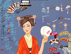 Japanese Geisha Style Makeover