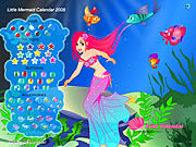 Маленький календар 2008 Mermaid