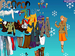 Trendiges Winter-Dressup