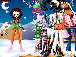 Winter Doll Dress-up