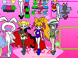 Powerpuff Girls Z Dress Up