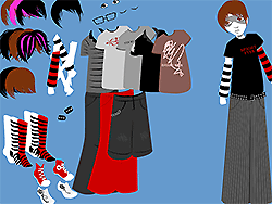 Dress Up Emo Boy