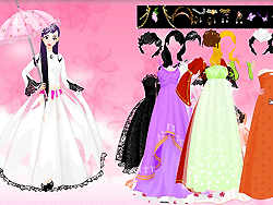 Princess Glitter Dressup