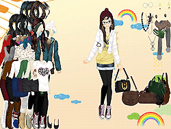 Stylish Teenage Girl Fashion