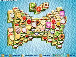 Mahjong aux fruits : Mahjong papillon