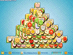 Frucht-Mahjong: Dreieck-Mahjong