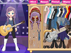 Dress Up Musician Girl