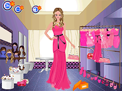 Dressup da giardino rosa