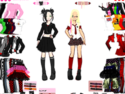 Dress Up Cool Emo Punk Girls