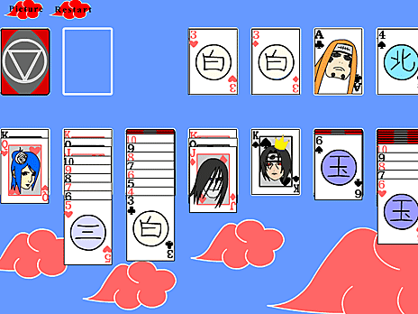 Akatsuki Solitaire: All 10 Members