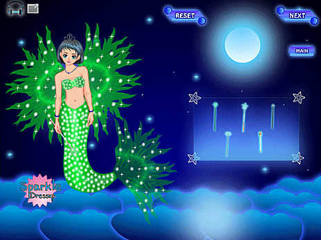 Mermaid Princess Dressup