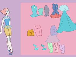 Steven Universe Pearl Dress Up