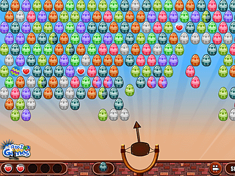 Пасхальная игра Bubble Shooter