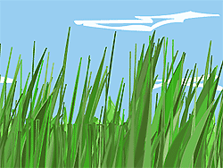 Экстремальная стрижка травы