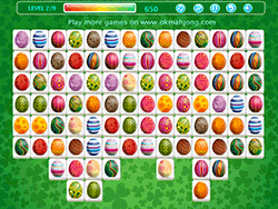 Mahjong de huevos de Pascua