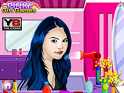 Selena Gomez Hair Salon
