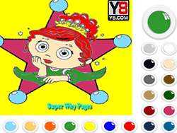 Princesa Presto para colorir