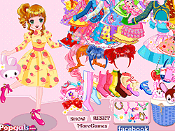 Kleines Calico Fashion Dress Up